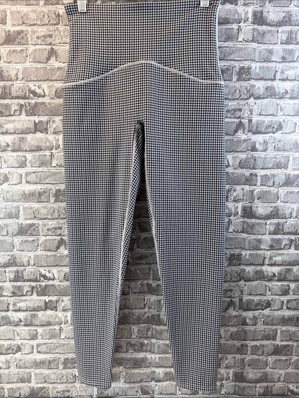 SPANX Houndstooth Leggings - Navy & White‎